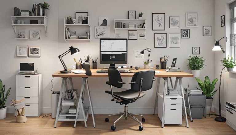 Comment créer un espace de travail ergonomique à domicile