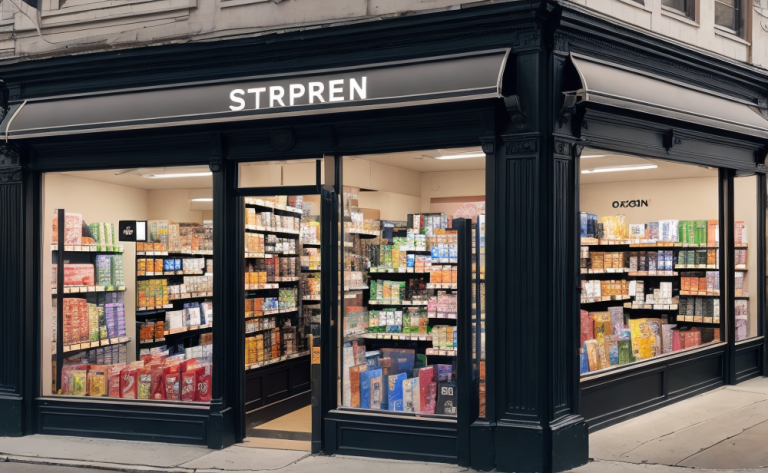 store banne