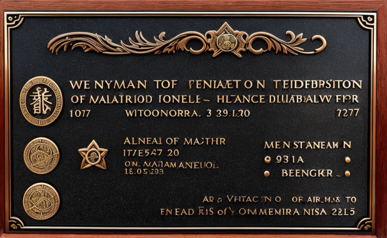 plaque funéraire
