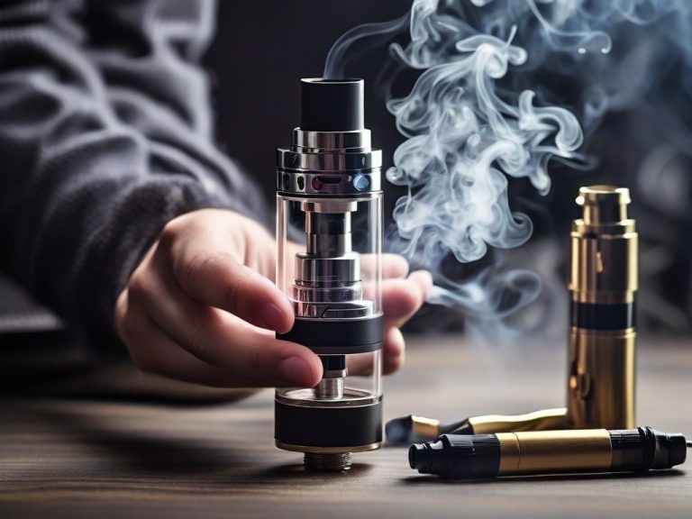 comment nettoyer sa cigarette électronique