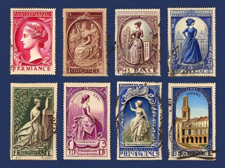timbres de france