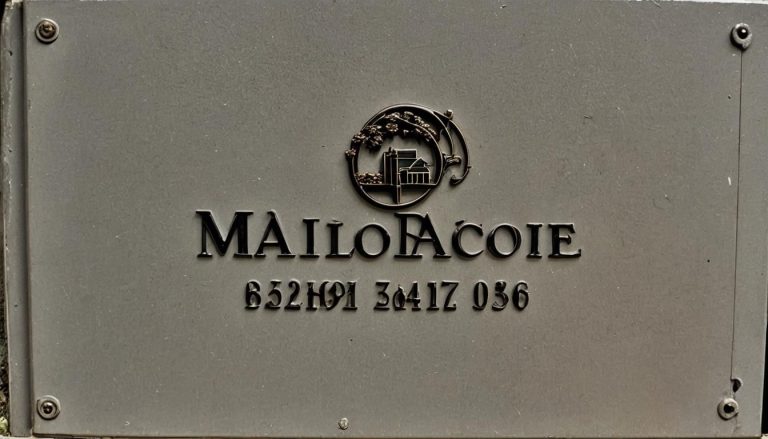 plaque boite aux lettres nom: plaque boite aux lettres nom:
