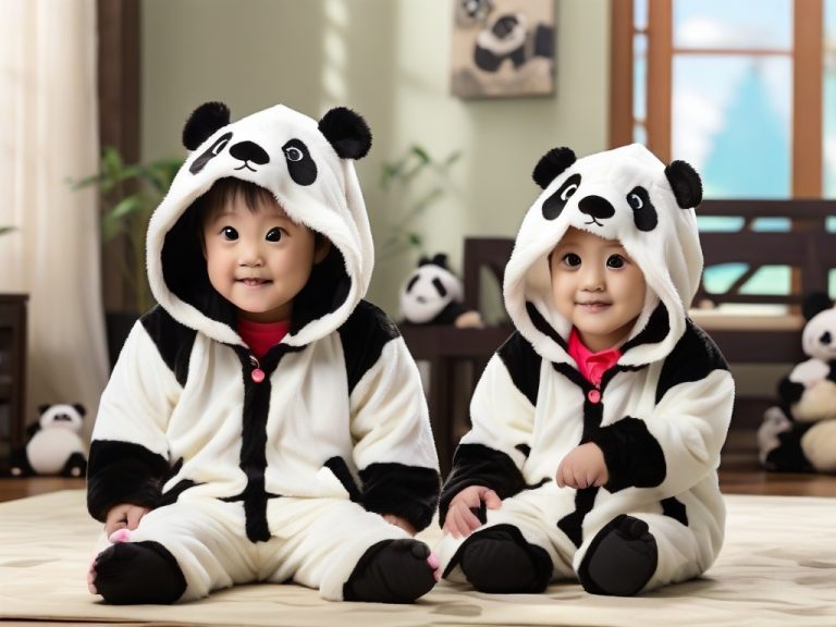kigurumi panda enfant