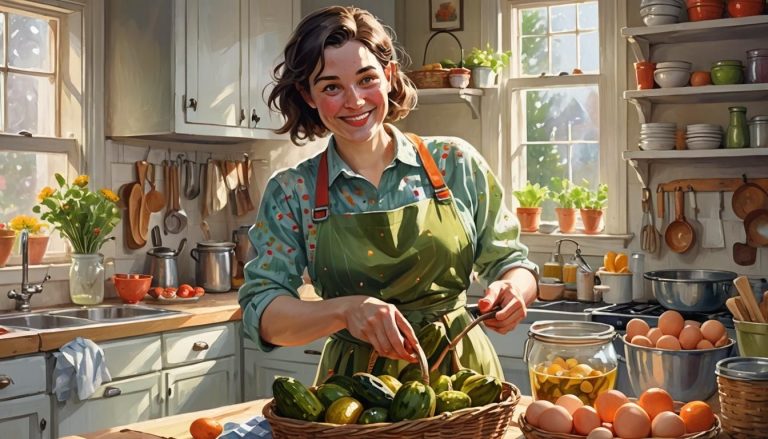 Oeuf dans le jus de cornichon : une idée originale de conservation