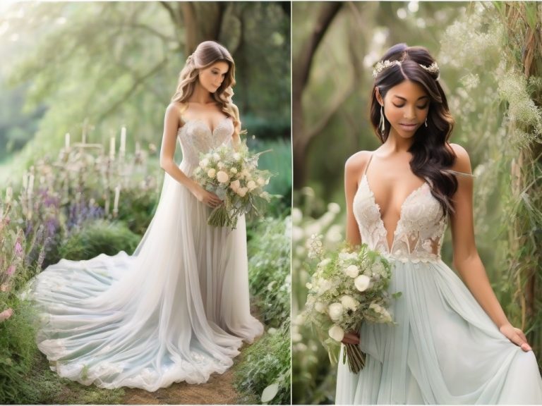 robe de mariée champêtre