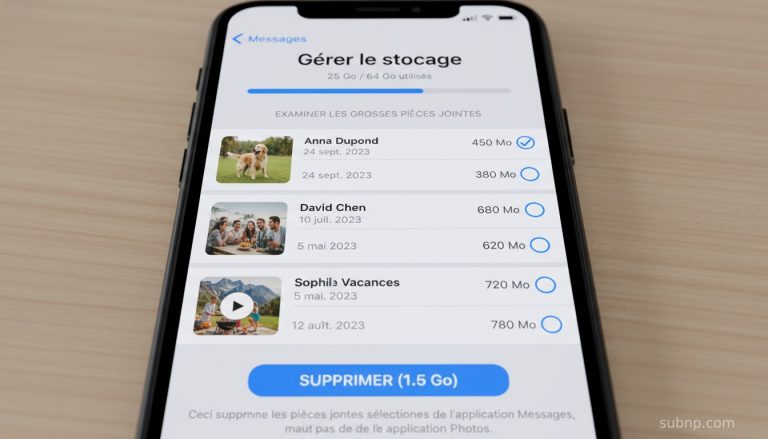 La suppression de pièces jointes volumineuses sur iPhone supprime-t-elle les photos ? La suppression de pièces jointes volumineuses sur iPhone supprime-t-elle les photos ?